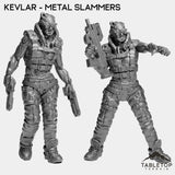 Tabletop Terrain Miniature Full Set Kevlar - Metal Slammers