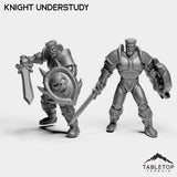 Tabletop Terrain Miniature Full Set Knight Understudy
