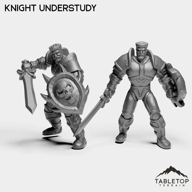 Tabletop Terrain Miniature Full Set Knight Understudy