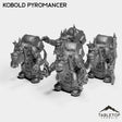 Tabletop Terrain Miniature Full Set Kobold Pyromancer