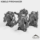 Tabletop Terrain Miniature Full Set Kobold Pyromancer