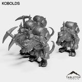 Tabletop Terrain Miniature Full Set Kobolds