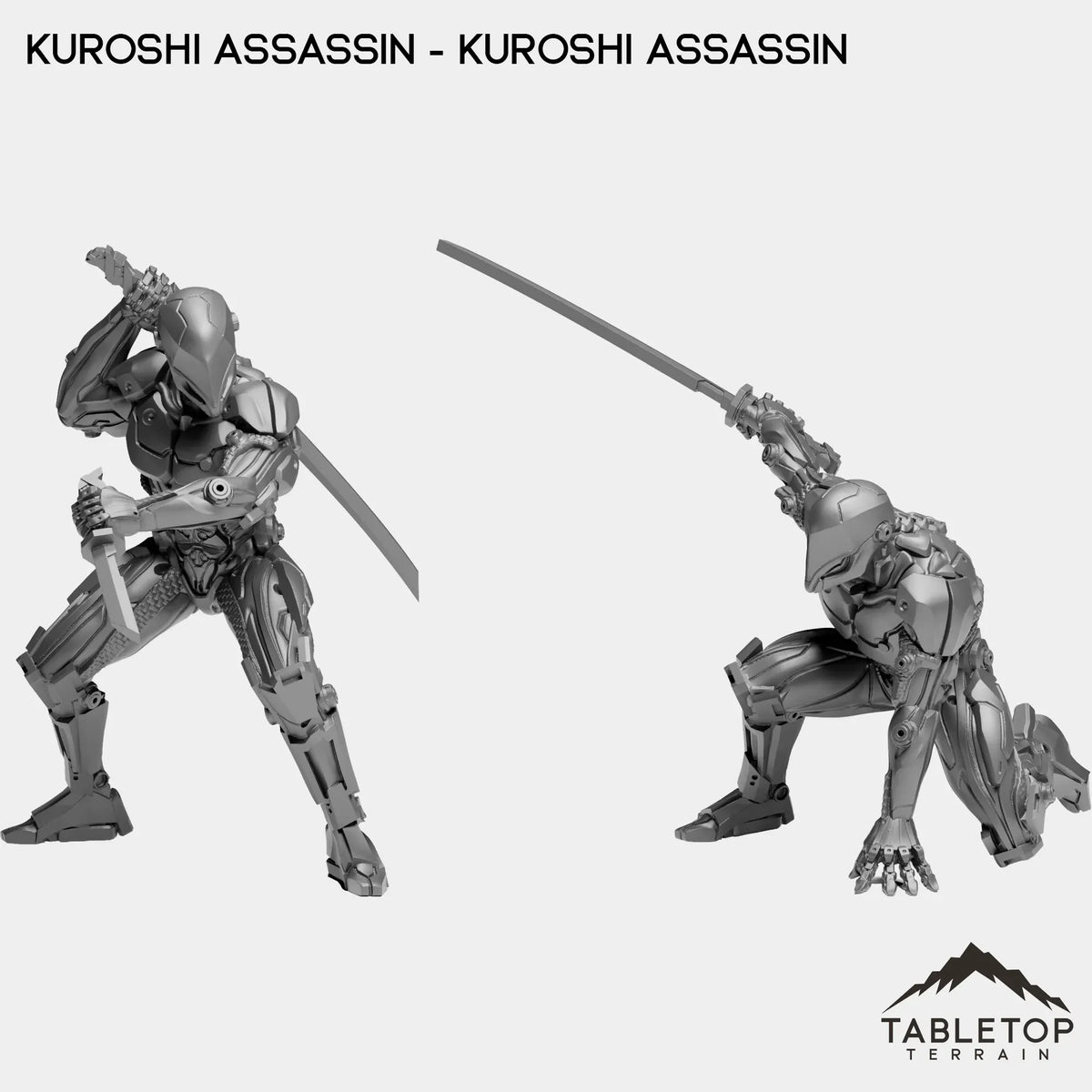 Tabletop Terrain Miniature Full Set Kuroshi Assassin - Kuroshi Assassin
