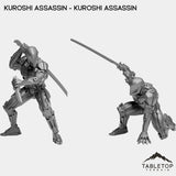 Tabletop Terrain Miniature Full Set Kuroshi Assassin - Kuroshi Assassin