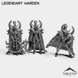 Tabletop Terrain Miniature Full Set Legendary Warden