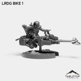 Tabletop Terrain Miniature Full Set LRDG Bikers