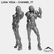 Tabletop Terrain Miniature Full Set Luna Vega - Channel 77