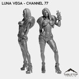 Tabletop Terrain Miniature Full Set Luna Vega - Channel 77