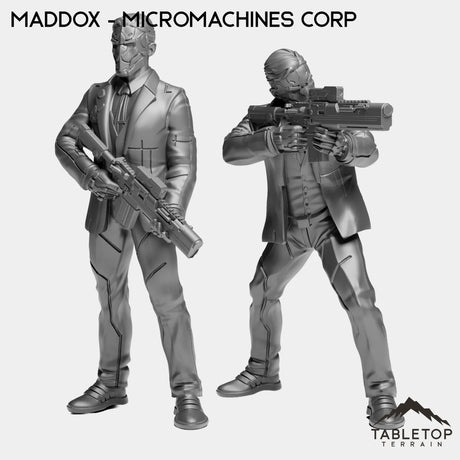 Tabletop Terrain Miniature Full Set Maddox - Micromachines Corp