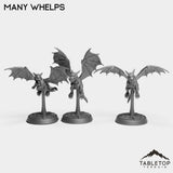 Tabletop Terrain Miniature Full Set Many Whelps