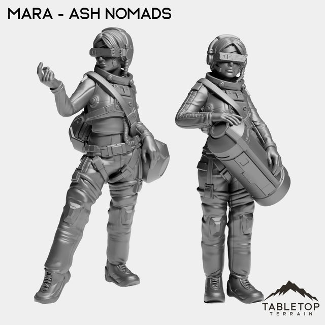 Tabletop Terrain Miniature Full Set Mara - Ash Nomads