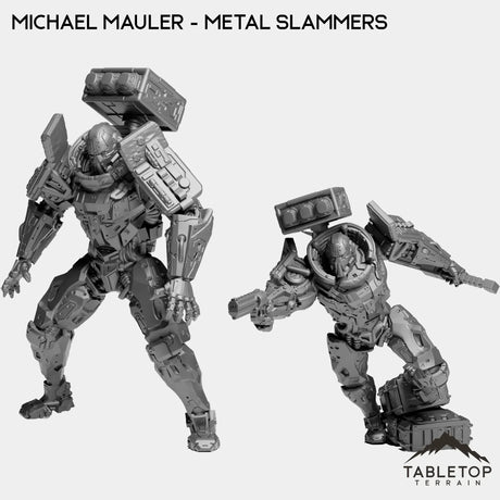 Tabletop Terrain Miniature Full Set Michael Mauler - Metal Slammers