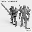 Tabletop Terrain Miniature Full Set Military Instructor
