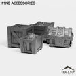 Tabletop Terrain Miniature Full Set Mine Accessories