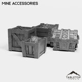 Tabletop Terrain Miniature Full Set Mine Accessories