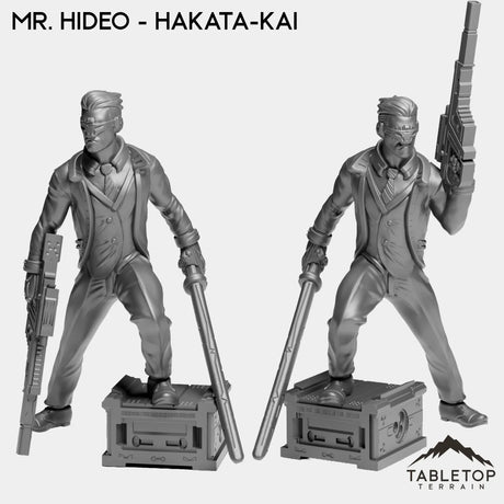 Tabletop Terrain Miniature Full Set Mr. Hideo - Hakata-Kai