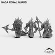 Tabletop Terrain Miniature Full Set Naga Royal Guard