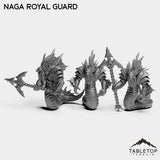 Tabletop Terrain Miniature Full Set Naga Royal Guard