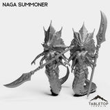 Tabletop Terrain Miniature Full Set Naga Summoner