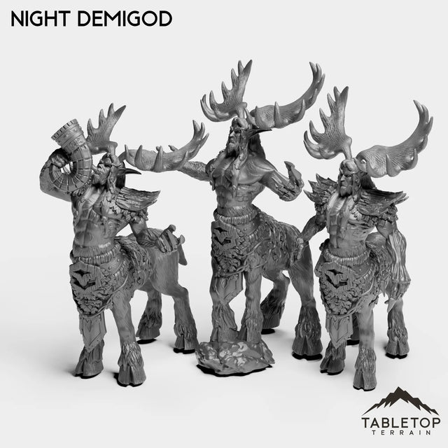 Tabletop Terrain Miniature Full Set Night Demigod