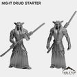 Tabletop Terrain Miniature Full Set Night Druid Starter