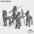 Tabletop Terrain Miniature Full Set Night Dryad