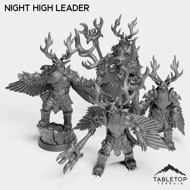 Tabletop Terrain Miniature Full Set Night High Leader