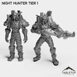 Tabletop Terrain Miniature Full Set Night Hunter Tier 1