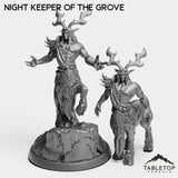 Tabletop Terrain Miniature Full Set Night Keeper of the Grove