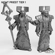 Tabletop Terrain Miniature Full Set Night Priest Tier 1