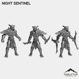 Tabletop Terrain Miniature Full Set Night Sentinel