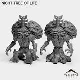 Tabletop Terrain Miniature Full Set Night Tree of Life