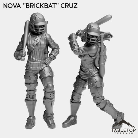 Tabletop Terrain Miniature Full Set Nova ''Brickbat'' Cruz