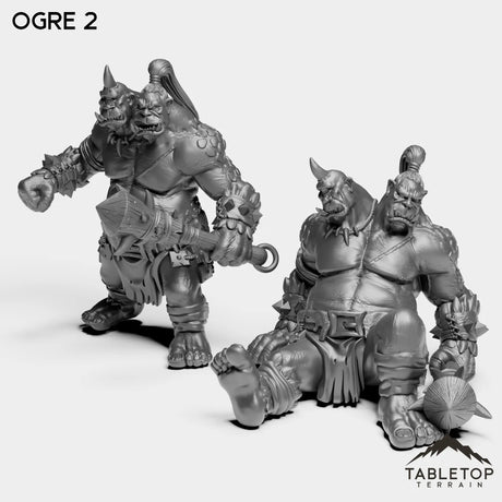 Tabletop Terrain Miniature Full Set Ogre 2