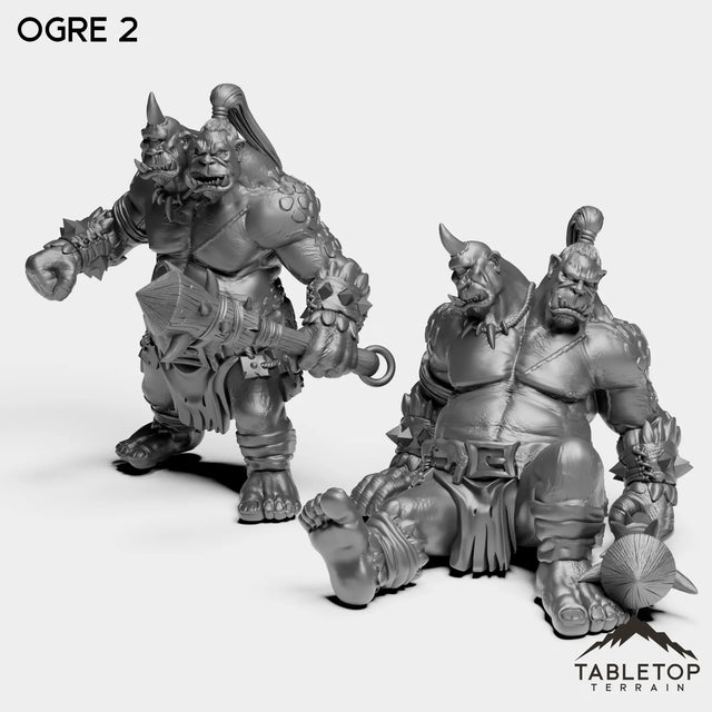 Tabletop Terrain Miniature Full Set Ogre 2