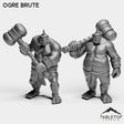 Tabletop Terrain Miniature Full Set Ogre Brute