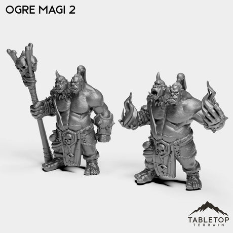 Tabletop Terrain Miniature Full Set Ogre Magi 2