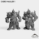 Tabletop Terrain Miniature Full Set Ogre Mauler 1
