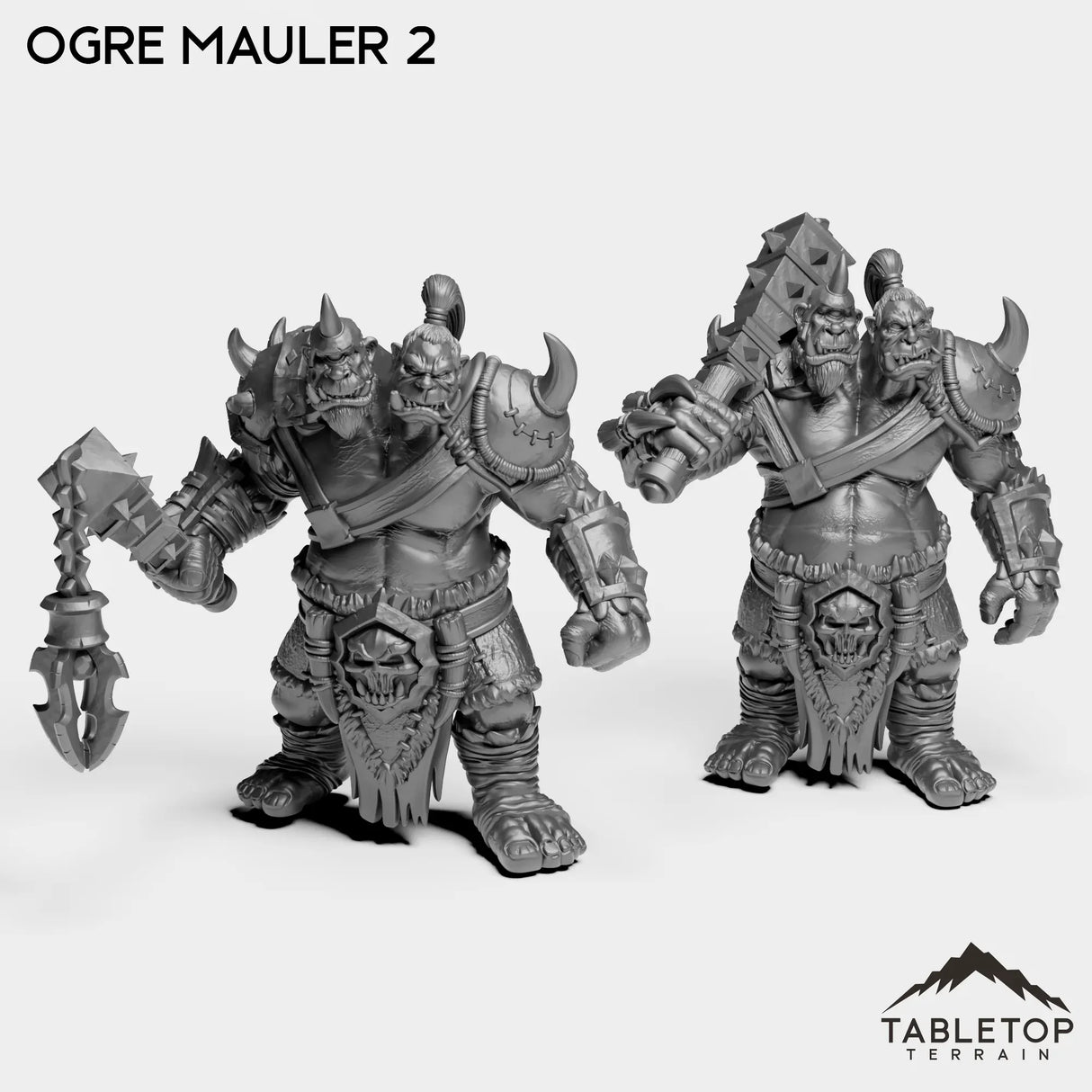 Tabletop Terrain Miniature Full Set Ogre Mauler 2