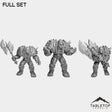 Tabletop Terrain Miniature Full Set Orc Deathbringer