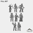 Tabletop Terrain Miniature Full Set Orc Female Starters