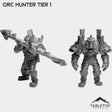 Tabletop Terrain Miniature Full Set Orc Hunter Tier 1