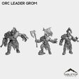 Tabletop Terrain Miniature Full Set Orc Leader Grom