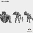 Tabletop Terrain Miniature Full Set Orc Peon