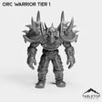 Tabletop Terrain Miniature Full Set Orc Warrior Tier 1