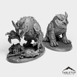 Tabletop Terrain Miniature Full Set Owlbears - Alchemical Satrapy