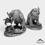 Tabletop Terrain Miniature Full Set Owlbears - Alchemical Satrapy