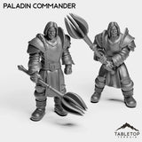 Tabletop Terrain Miniature Full Set Paladin Commander