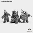 Tabletop Terrain Miniature Full Set Panda Leader