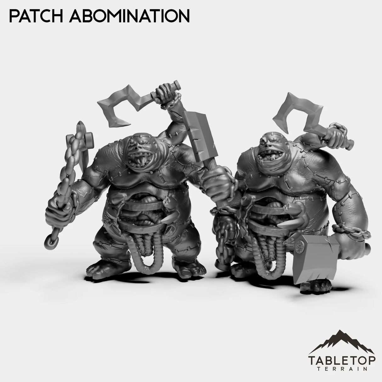 Tabletop Terrain Miniature Full Set Patch Abomination